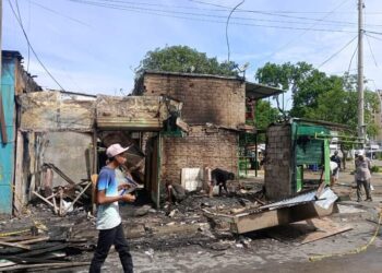 Ocho colmenas se incendiaron por completo en los alrededores de la Plaza Simón Bolívar de Maicao