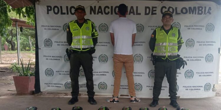 Capturan a hombre que transportaba 10 kilos de marihuana en un bus de servicio interdepartamental