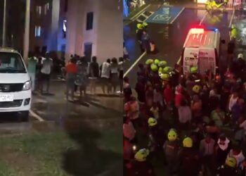 Murió hombre que lanzó a su hija desde un edificio en Jamundí; los vecinos lo habrían linchado