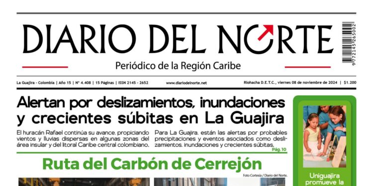 Esta es la edición del viernes 08 de noviembre de 2024