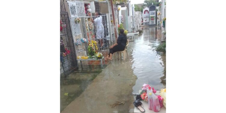 Riesgo sanitario en cementerio de Riohacha: administradora advierte sobre posibles filtraciones contaminantes