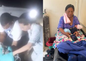 Mujer wayuú dio a luz en la vía, madre e hija se encuentran en buen estado