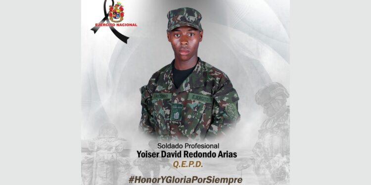 Soldado guajiro fallece en ataque del ELN en zona rural de Antioquia