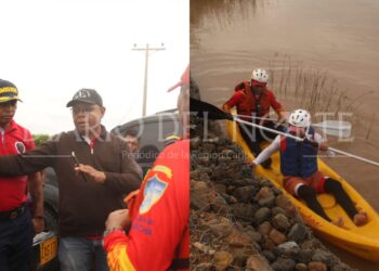 Unidades de socorro cumplen dos días de búsqueda del joven desaparecido en el río Ranchería en Pancho