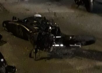 Accidente de tránsito en la calle 24, con carrera 12, deja como saldo a una persona herida