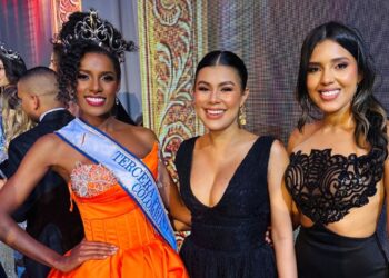 Olga María Álvarez en representación del Distrito de Riohacha,tercera princesa en los 90 años del Concurso Nacional de Belleza