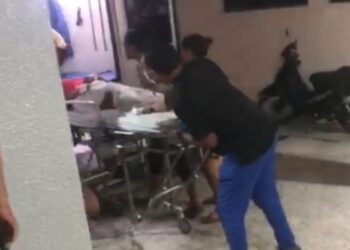 Mujer de 29 años de edad, fue herida con un ladrillo en la cabeza en Villanueva