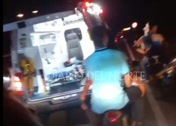 Un accidente de tránsito deja a un joven gravemente herido en la vía Riohacha -Uniguajira