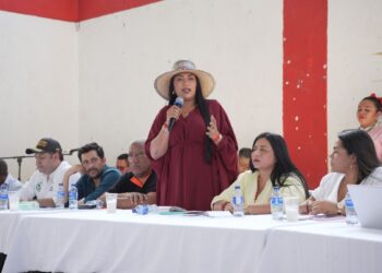 Senadora Martha Peralta participó en las mesas de trabajo sobre el transporte escolar
