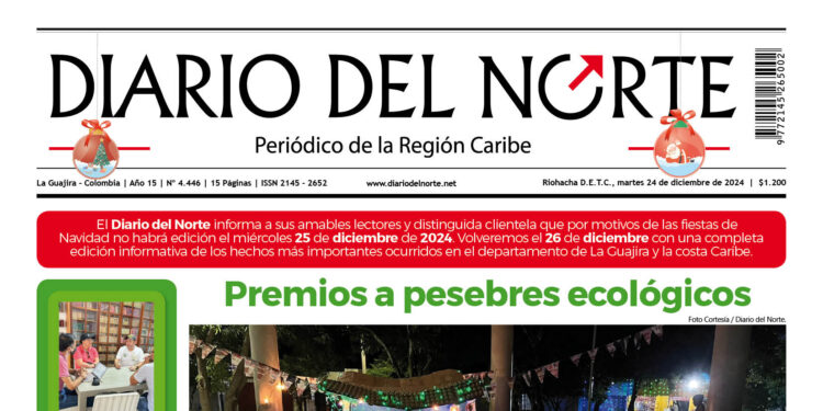 Esta es la edición del martes 24 de diciembre de 2024