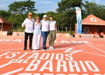 Fundación Luis Díaz y ‘Estadios del Barrio’ transforman el futuro deportivo de Barrancas con una nueva cancha