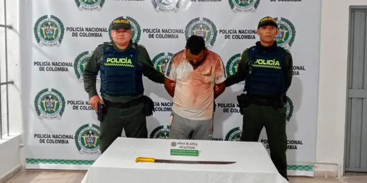 Hombre es capturado por cercenarle una mano a otro en medio de una riña en Valledupar