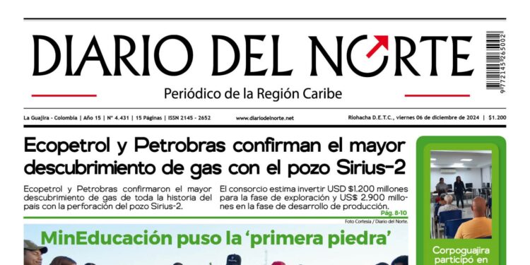 Esta es la edición del viernes 06 de diciembre de 2024
