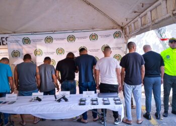 Capturan a 10 presuntos integrantes del Clan del Golfo en operativos en Bosconia, Cesar