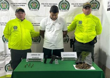 Capturan a hombre presuntamente vinculado al tráfico de drogas y alquiler de armas ilegales en Riohacha