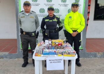 Incautan 14 kilos de pólvora en La Guajira durante controles preventivos