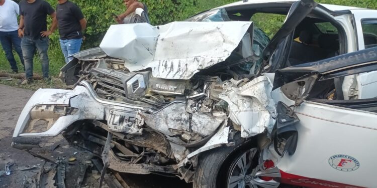 Accidente de tránsito en la vía Riohacha – Cotoprix deja una pareja muerta y varias personas heridas