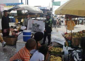 Policía refuerza campaña antipólvora como parte del Plan Navidad en La Guajira