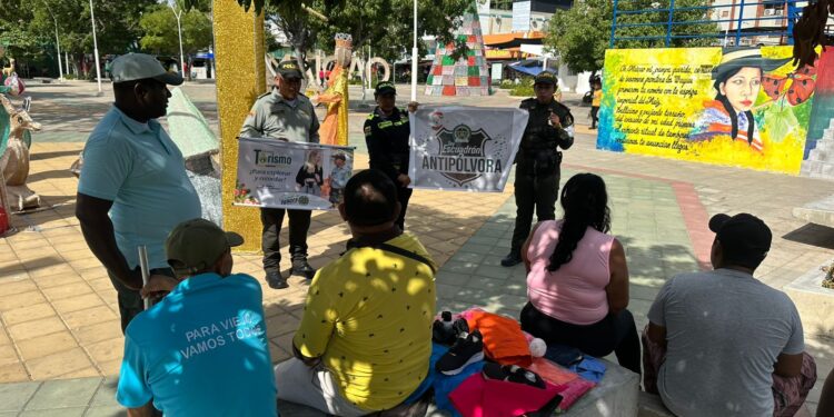 Policía impulsa impulsa turismo seguro en conjunto con el Plan ‘Navidad Familias Felices’ en Maicao