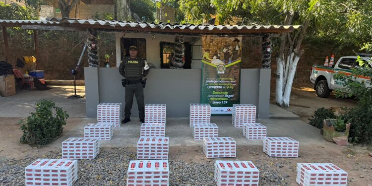 Incautan 4.950 cajetillas de cigarrillos de contrabando en el departamento de La Guajira