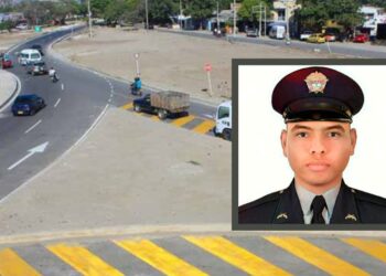 Patrullero de la Policía oriundo de Maicao falleció al caer de su moto en Santa Marta