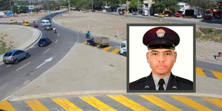 Patrullero de la Policía oriundo de Maicao falleció al caer de su moto en Santa Marta