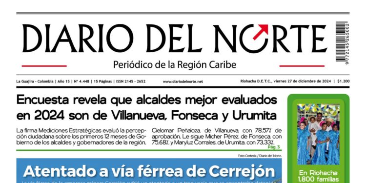 Esta es la edición del viernes 27 de diciembre de 2024