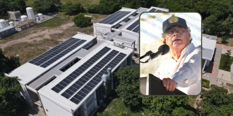Presidente anuncia recursos por $150 mil millones para que Air-e promueva instalación de paneles solares