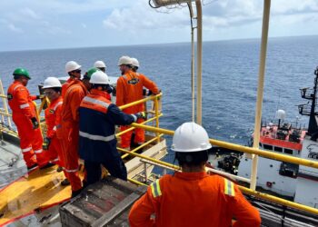 Verifican cumplimiento de normatividad en la plataforma ‘Noble Discoverer’, en aguas profundas entre Magdalena y La Guajira