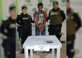 Capturan a joven con 20 papeletas de base de coca en Maicao