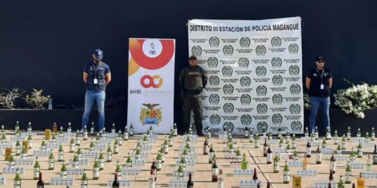 Autoridades incautan más de 2.000 botellas de licor adulterado en Bolívar