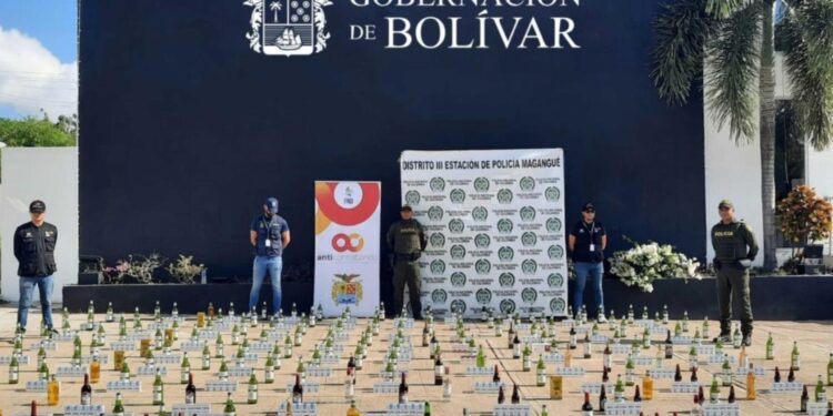 Duro golpe al contrabando en Bolívar: incautan mercancías ilegales valoradas en $410 millones de pesos