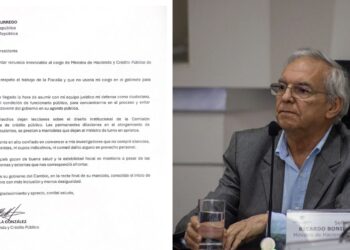 «Me retiro con la frente en alto»: MinHacienda, Ricardo Bonilla, presentó su carta de renuncia