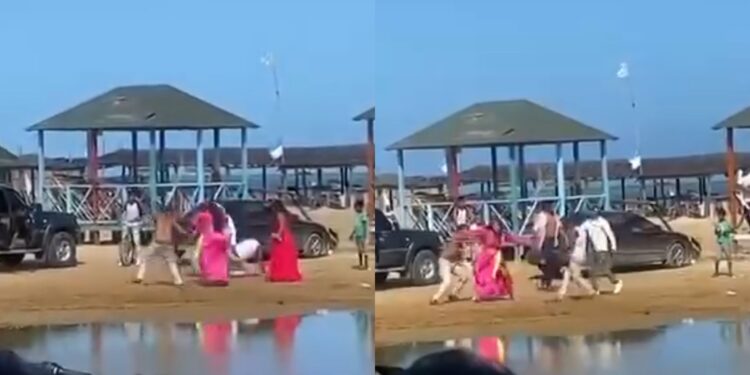 Celebración matrimonial en Manaure culmina en violenta riña dejando un herido con arma blanca