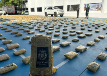 En las últimas horas fueron incautados 760 paquetes prensados de marihuana en zona rural de Manaure