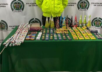 La Policía Nacional informó que durante la noche de velitas no hubo incidentes con pólvora en La Guajira