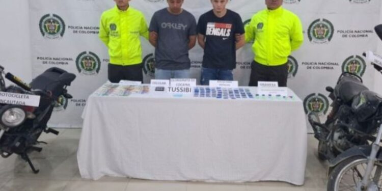 Judicializados presuntos responsables de tráfico local de estupefacientes en barrios  de Montería