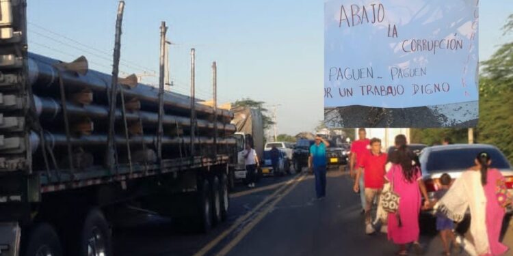 Habilitada la vía Riohacha – Maicao, tras acuerdos entre Icbf y comunidades wayuú