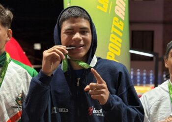 Un cuestecitero campeón (welter) en juegos departamentales de Antioquia