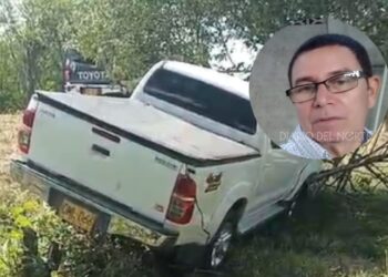 Docente de San Juan del Cesar, falleció en un accidente de tránsito, en la vía Los Haticos – Valledupar