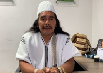 Gobernador del Cabildo Arhuaco Luis Enrique Salcedo, rechaza las continuas protestas y bloqueos