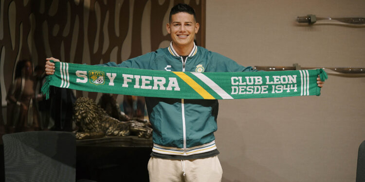 Es oficial: James Rodríguez es el nuevo jugador del Club León de México