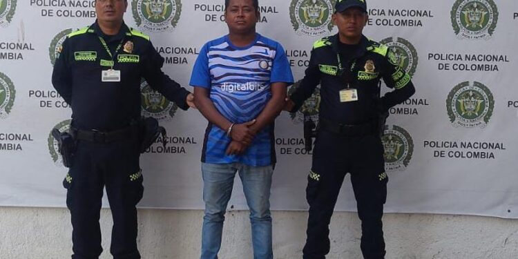 Capturan a hombre requerido por hurto calificado en el barrio Comunitario de Riohacha