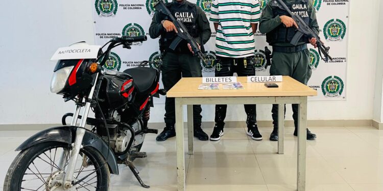Capturan a un hombre en Uribia por porte ilegal de arma de fuego