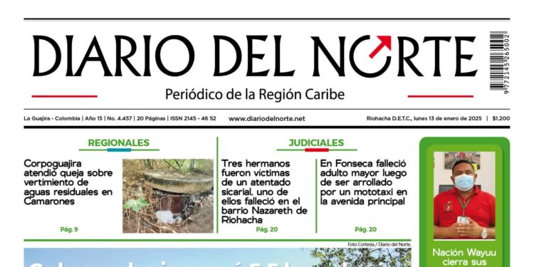 Esta es nuestra edición de hoy lunes 13 de enero de 2025