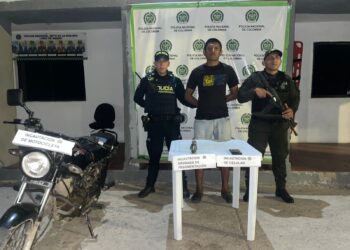 Capturan a presunto integrante de grupo criminal en Maicao con granada de fragmentación