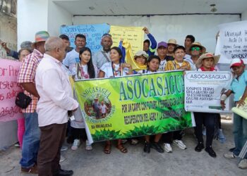Comunidades campesinas, afros e indígenas levantan bloqueo en la sede de la ANT en La Guajira