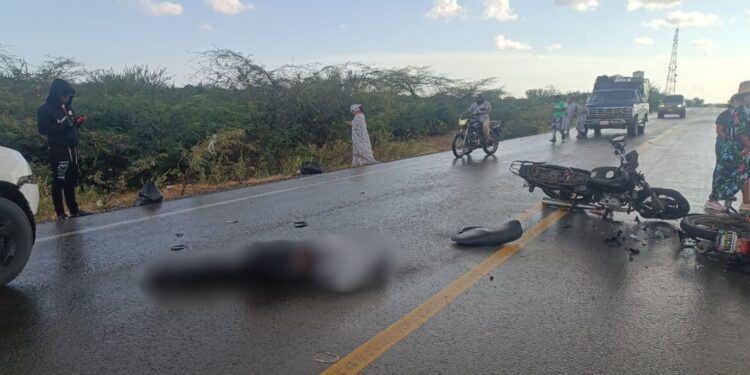 Accidente de tránsito deja un muerto y dos heridos en la vía Uribia – Puerto Bolívar