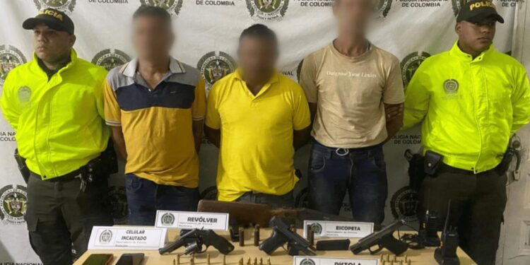 Capturan a tres presuntos integrantes del Clan del Golfo en Fundación, Magdalena