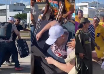 Manifestantes de la comunidad afro agreden a viajeros que intentaban ingresar al aeropuerto de Riohacha